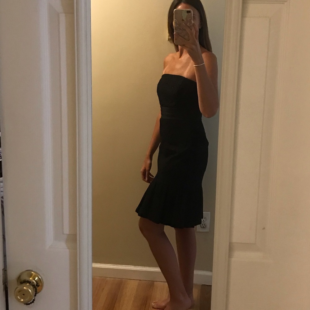 NWT White House Black Market strapless dress